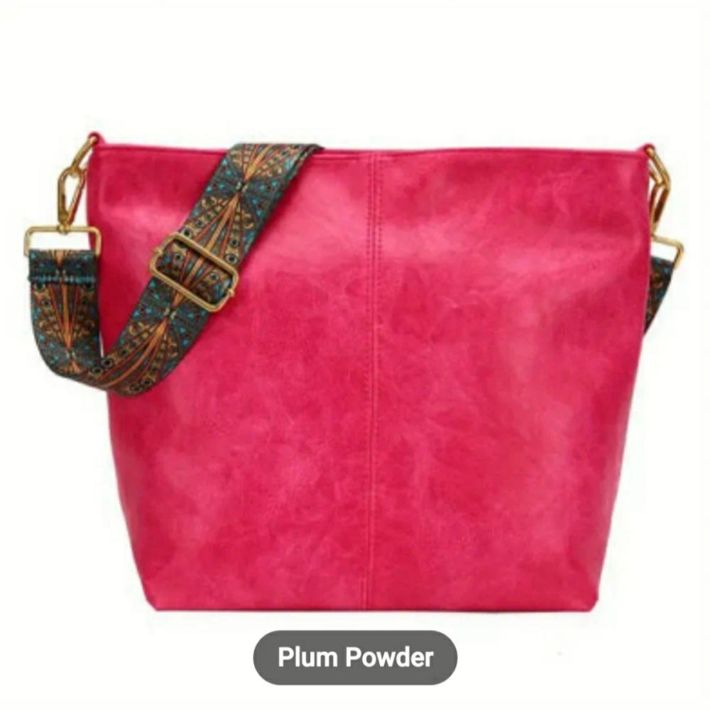 Vintage  Geometric Design Shoulder Bag/Boho Bag